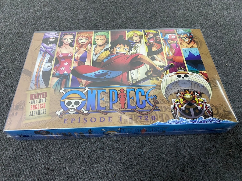 One Piece DVD Collection English Dubbed Complete TV Series Boxed English Subbed Free Shipping to