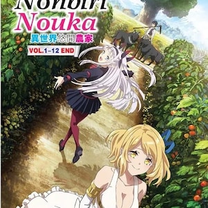 Dvd-anime Isekai Nonbiri Nouka Complete tv-serie (1-12 einde) dvd-boxset Engels nagesynchroniseerd en regiovrij DHL Express