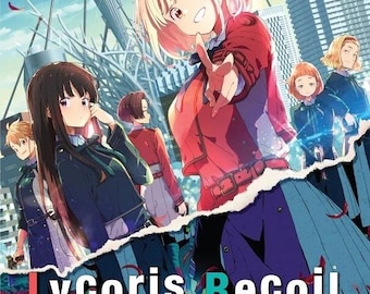 DVD Anime Lycoris Recoil Complete Series (1-13 End) Complete Box