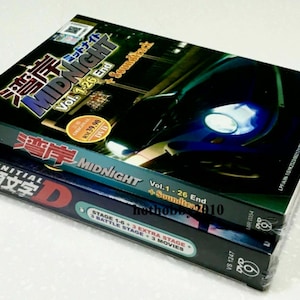 INITIAL D (voltooide seizoenscollectie) + Wangan Midnight (volledige serie) ~ DVD- Gratis verzending naar de VS via Dhl Express