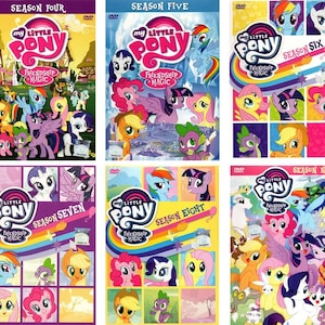 DVD Anime My Little Pony : Friendship Is Magic Season 4 5 6 7 8 9 DVD Boxset English Dubbed And All Region Expedite Shipping
