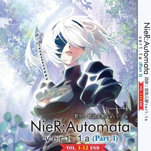 DVD Anime~NieR:Automata Ver.1.1a Part 1(1-12End)-Complete TV Series with English Dubbed And All Region - Free Express Shipping