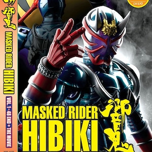 Live Action DVD~Kamen Rider Hibiki(1-48End+Movie)English subtitle & All region- Free Shipping Via DHL Express