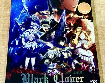 Black Clover Season 1-4 episodes 1-170 Complete Set DVD 