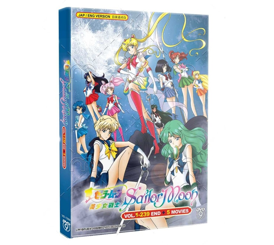 DVD ANIME SAILOR MOON CRYSTAL SEASON 1-3 VOL.1-39 END [ENGLISH