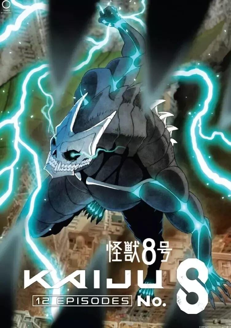 Anime DVD Kaiju No.8 Complete Series (Ep.1-12) Complete Anime All Region English Dubbed- DHL Express