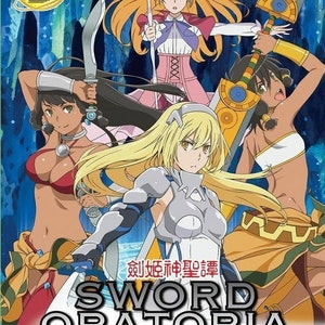 Anime DVD~Sword Oratoria Complete Series (Volume 1-12 End) English Subtitle- Free Shipping To USA Via Dhl Express
