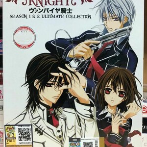 DVD Anime Vampire Knight Season 1+2(1-26End) DVD Boxset English Dubbed And All Region Expedite Shipping