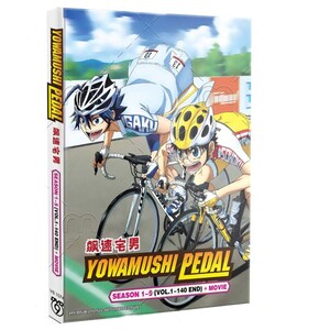 Yowamushi Pedal Season 1-5 (Vol.1-140 End & Movie) Anime DVD [English Sub]- Free Shipping To USA Via Dhl Express