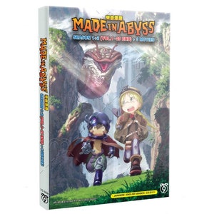 Made in Abyss Season 1+2+3 Movies DVD (Ep 1-25 end) (English Dubbed) - Free Shipping To USA Via Dhl Express
