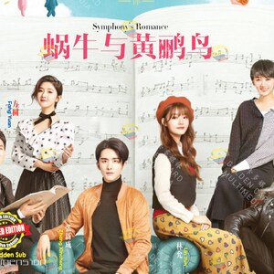 DVD Chinese Drama~Symphony&#39;s Romance 蜗牛与黄鹂鸟(1-40End)English subtitle & All region- Free Shipping To USA Via DHL Express