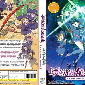 English Dubbed of  Anime DVD ~Little Witch Academia(1-25End+Movie) - Free Shipping To USA Via DHL Express