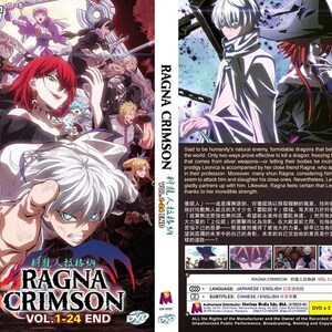 Anime DVD Ragna Crimson(1-24End) Complete Anime All Region English Dubbed Complete Box Set- DHL Express