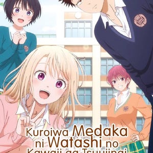 Anime DVD Medaka Kuroiwa is Impervious to My Charms TV Series Vol.1-12End Complete Anime Boxset English Dubbed And All Region -DHL Express