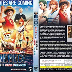 Japanisches Drama ~ One Piece-Live Action Staffel 1 (1-8Ende) Komplette Anime DVD Boxset Englische Unterseitentitel und Alle Region & Englische Unterseitentitel