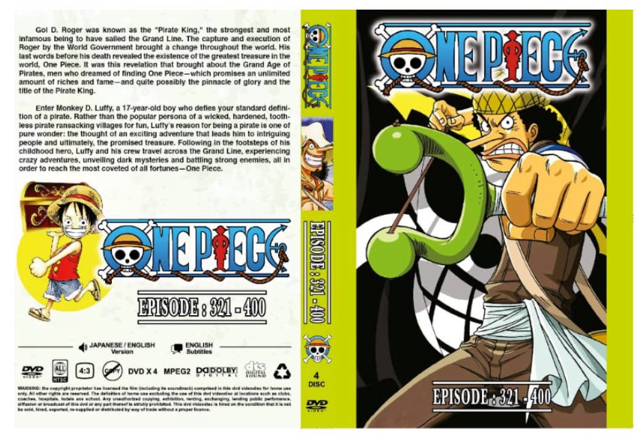 ONE PIECE (EPISODES 801-880) - ANIME TV SERIES DVD BOX SET (ENGLISH DUBBED)