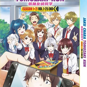 DVD Anime Jaku-Chara Tomozaki-kun Complete Season 1+2 Volume 1-25 End DVD Boxset English Dubbed And All Region Expedite Shipping