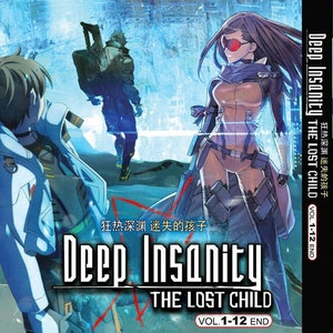 Anime DVD~English Dubbed~Deep Insanity: The Lost Child(1-12End)All region- Free Shipping To USA Via Dhl Express