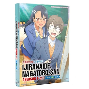 Ijiranaide, Nagatoro-san Season 1+2 DVD (Ep 1-24 end) (English Dubbed)- Free Shipping To USA Via Dhl Express