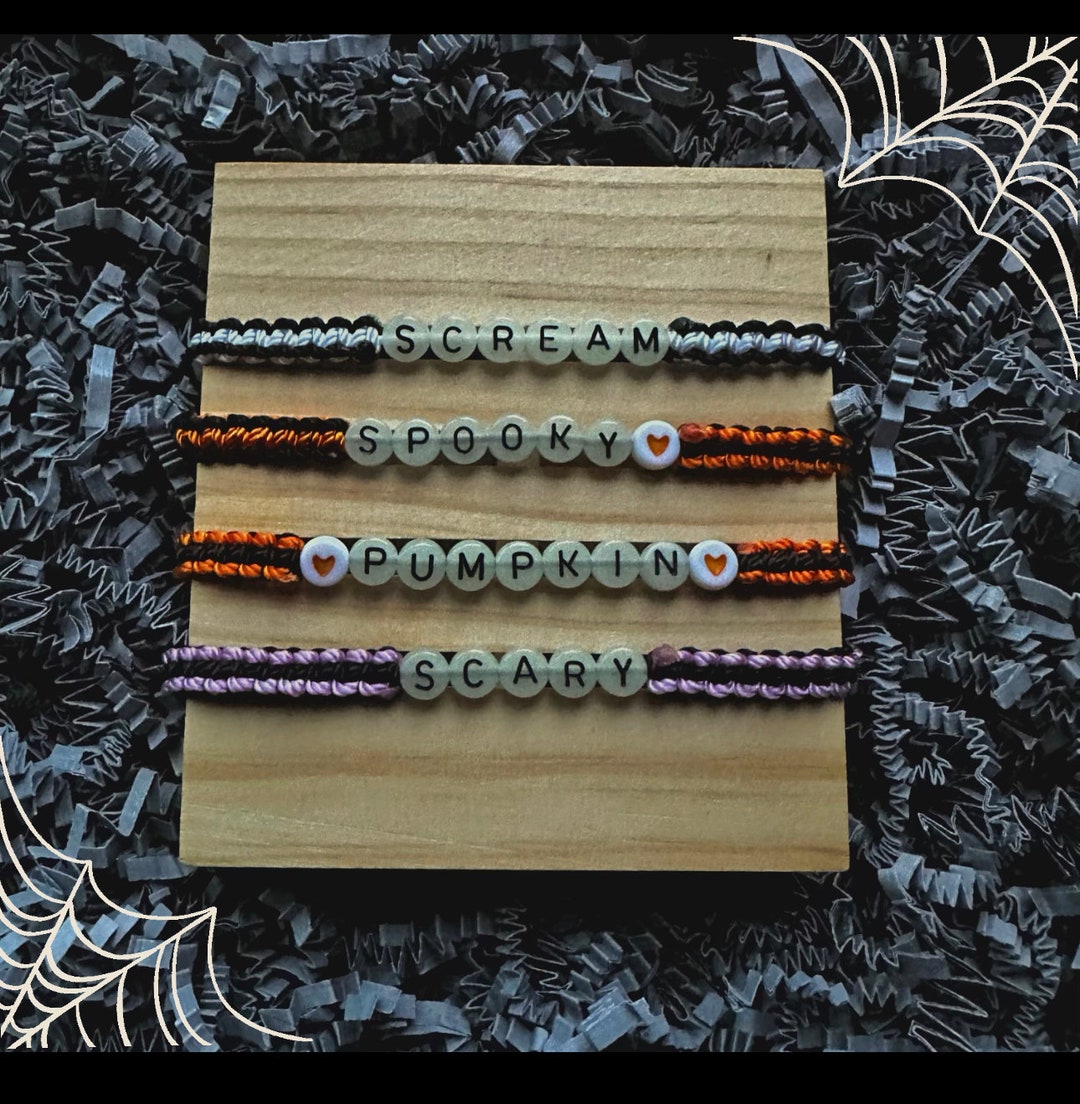 Spooky Halloween Bracelets - Etsy
