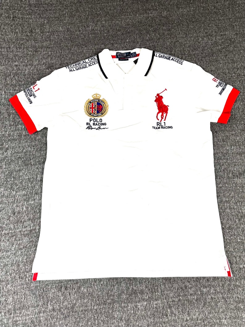 Style Drip Fashion Polo Ralph Racing Lauren Shirt Great Britain