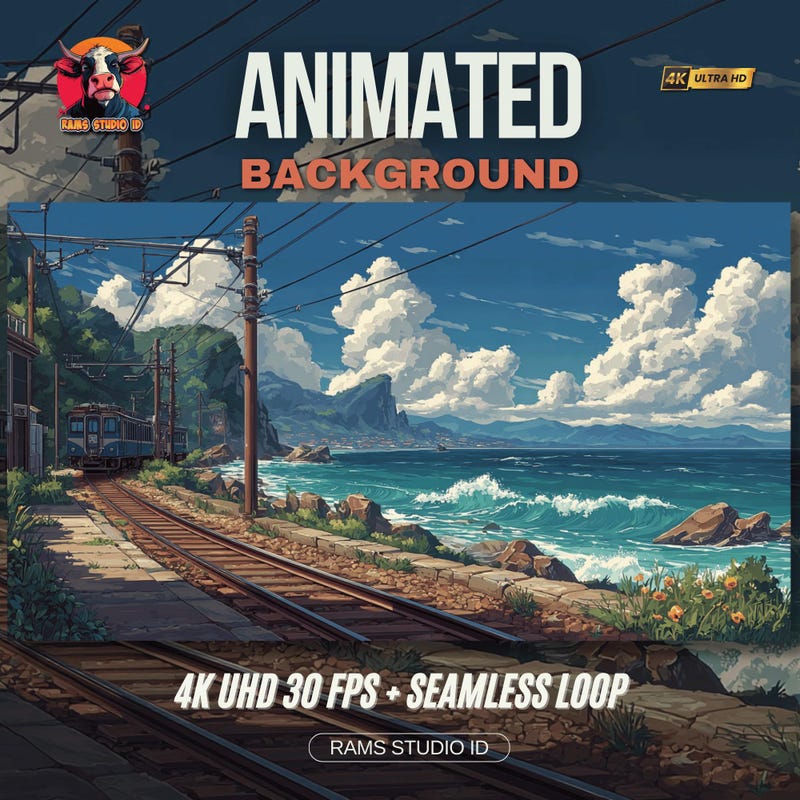 Background Loop Train - Etsy