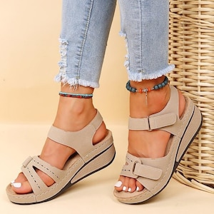 Womens wide width wedge shoes outlet