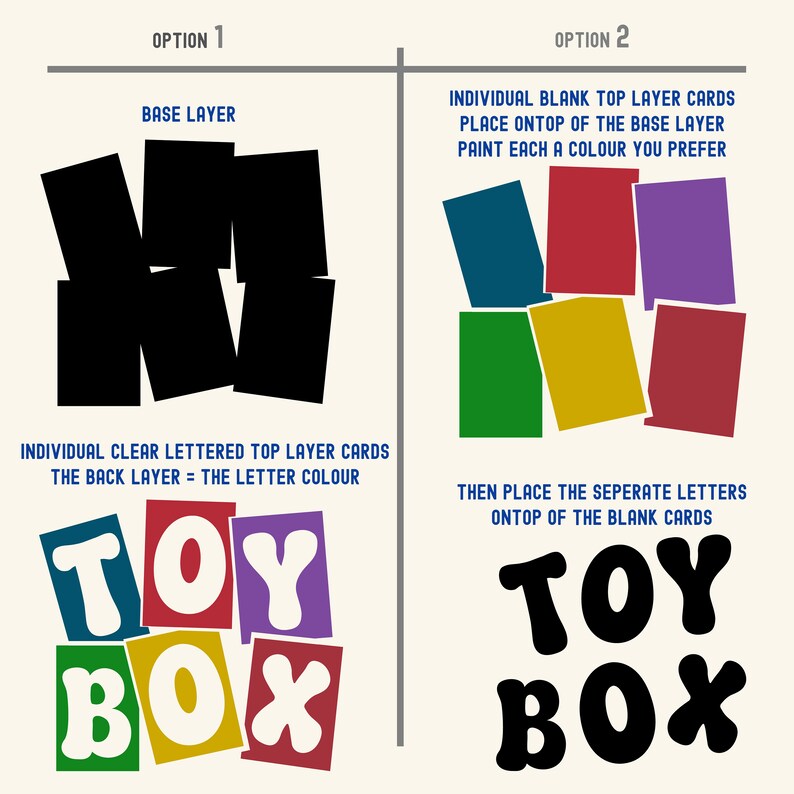 TOY BOX SIGN Laser Cutting Project for Kids Toys Storage Area. Dxf, Svg ...