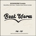 BOOKWORM PRINTABLE DESIGN Pdf + Png Files Digital Download. Simple ...