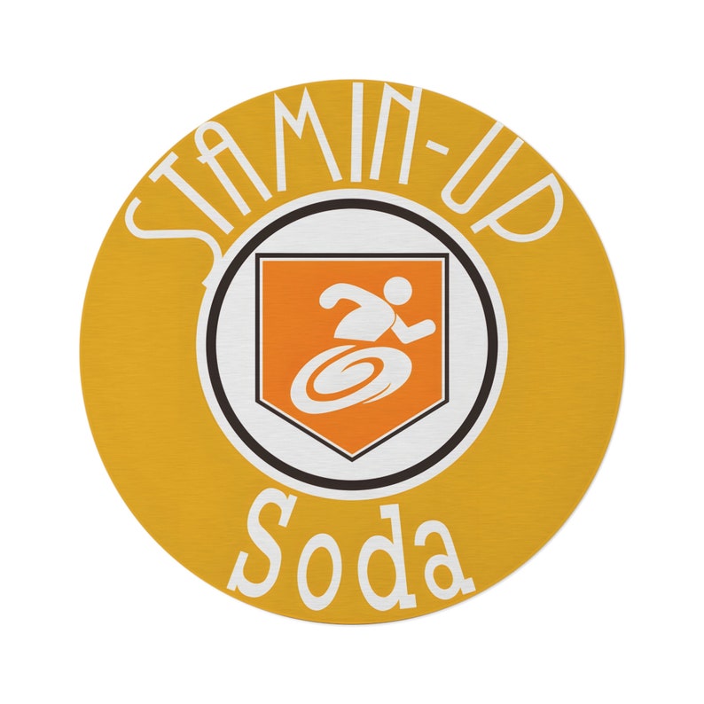 Stamin-up Soda Round Rug PERK-A-COLA RUG Gamer Gift Cod - Etsy