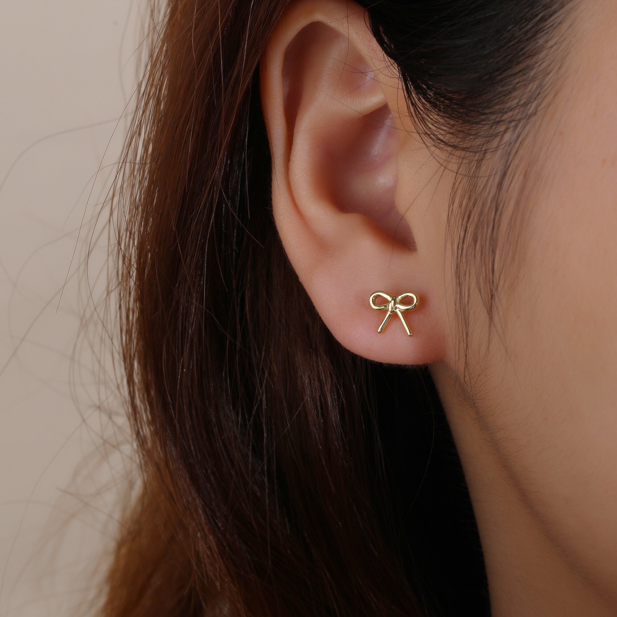 Bow Dangle Earrings, Black Bow Retro Temperament Earrings, Fashion Ribbon  Bow Tie Stud Earrings, Gold Plated Pearl Chain Earrings, Jewelry Women Teen