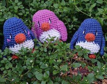Penguin Pals Crochet PATTERN ONLY- Penguin Amigurumi Pattern