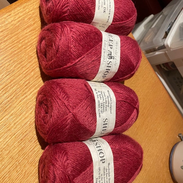 Wensleydale Sheep Shop Longwool Yarn