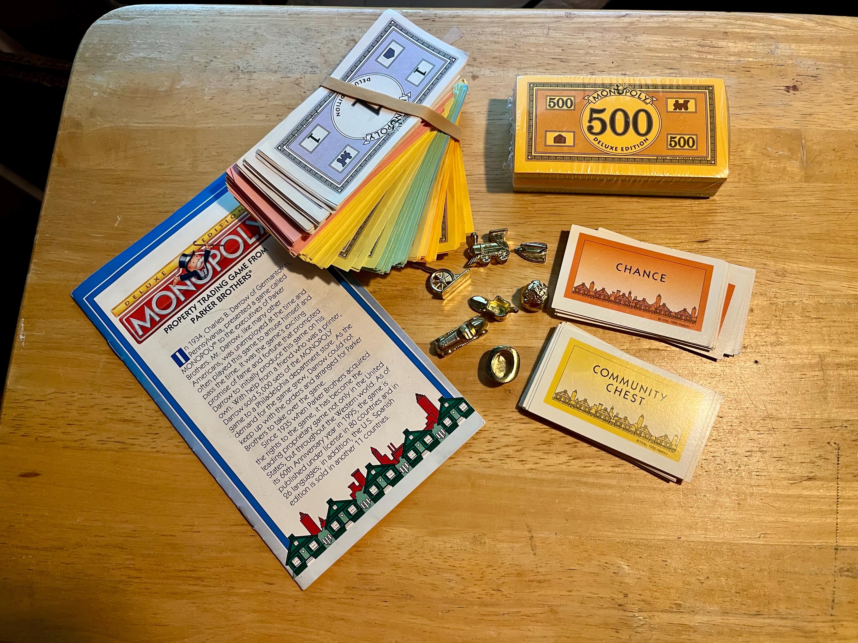 Monopoly Deluxe Edition - Etsy