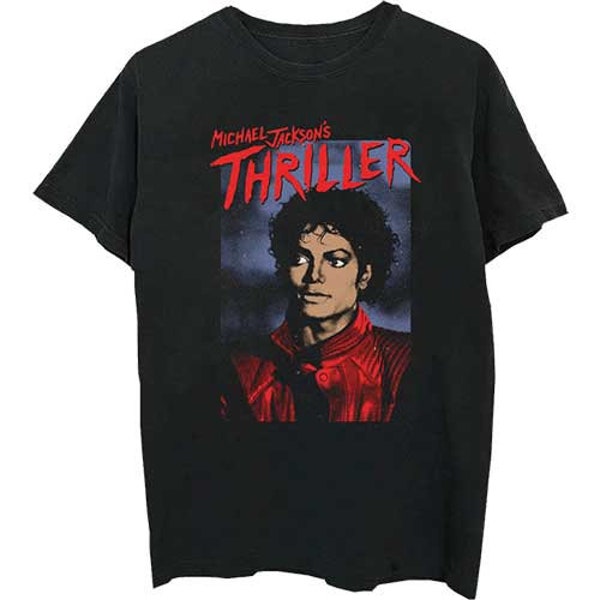 Michael Jackson: Thriller Pose Black T-shirt (Officially Licensed)