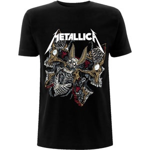 Metallica: Heart Broken Black T-shirt (officially Licensed