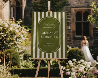 Mediterrane Hochzeit Willkommensschild Vorlage Bearbeitbar Olivgrünes Hochzeit Willkommensschild Modernes Hochzeit Willkommensschild Benutzerdefiniertes Hochzeitsschild