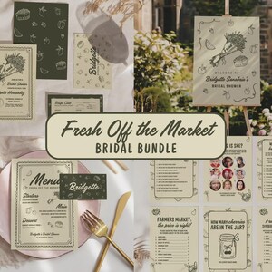 Modello di invito per la festa nuziale "Fresco dal mercato" Modello di invito per la festa nuziale "Fresco dal mercato" immagine 7