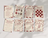 Cherry on Top Bridal Shower Games Editable Bridal Shower Game Templates DIY Bachelorette Games Custom Bachelorette Party Games Cherry on Top
