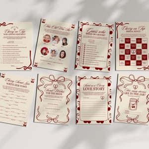 Modèles de jeux pour la mariée Cerise sur le gâteau