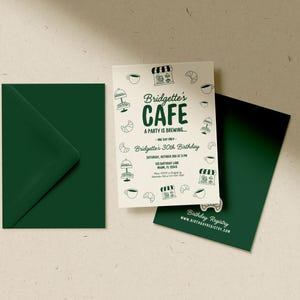 ホームカフェ誕生日ウェルカムサインテンプレートコーヒーショップ誕生日サイン居心地の良いコーヒーショップ誕生日パーティー準備中誕生日パーティー編集可能なサイン 画像 6