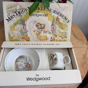 Mrs. Tiggy Winkle Nursery Set Wedgwood - Etsy