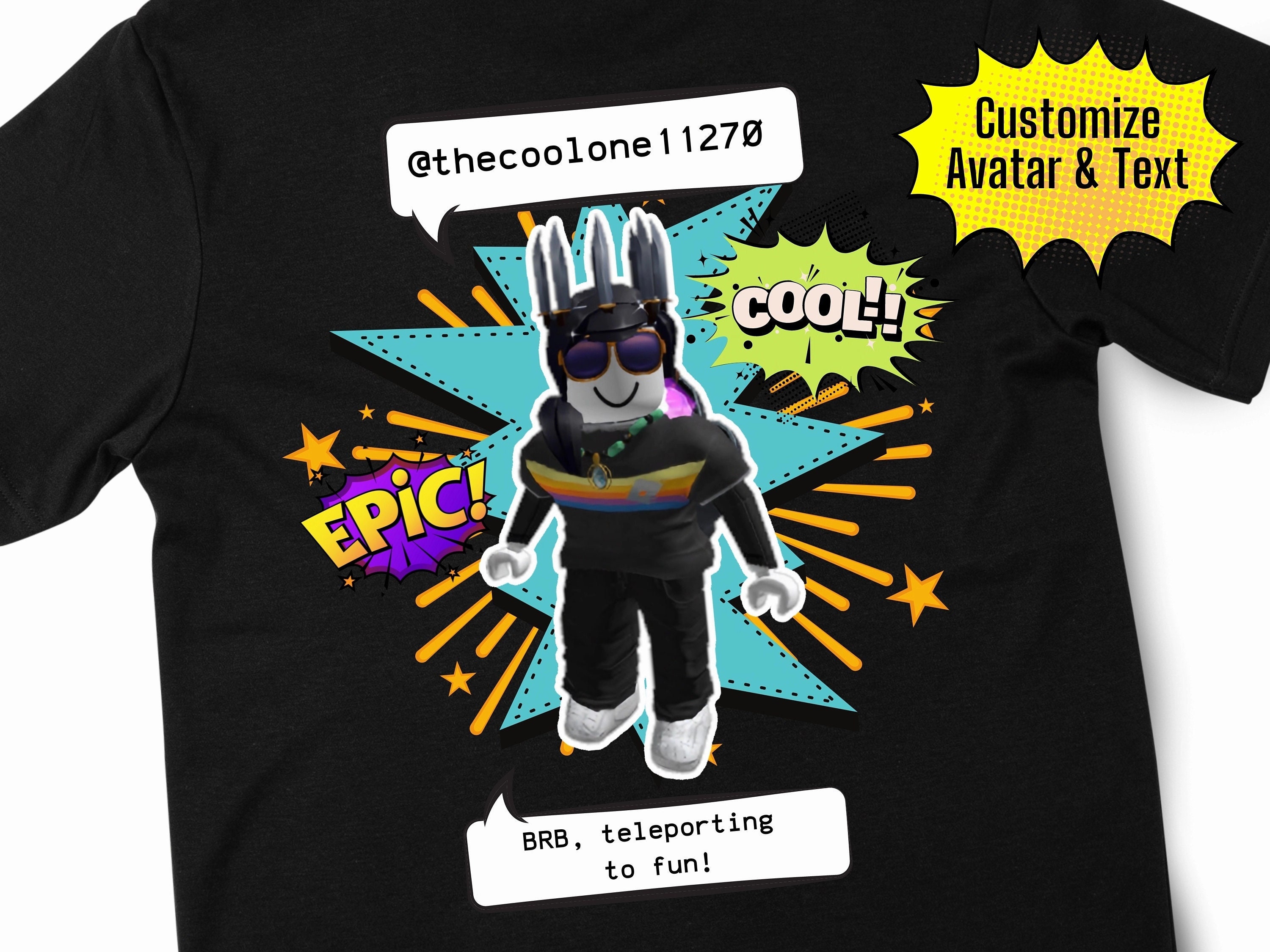 Roblox Halloween Heroes Black T-Shirt - Classic Fit, Crew Neck, Short  Sleeve, Casual : Clothing, Shoes & Jewelry 