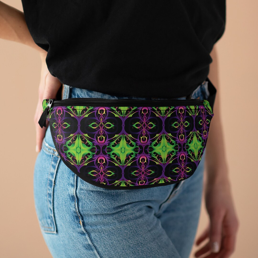 Retro Bum Bag Vintage Neon Fanny Pack Ultralight Jumbo Comfy Etsy