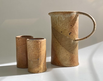 Studio Art Pottery drinkset van Greg Therriault, VS