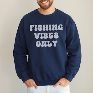 Personalized Fly Fishing Sweatshirt, Fly Fishing Gift, Custom Fishing Gift,  Fly Fishing Sweater, Fishing Dad Sweater, Humor Angling Gift 