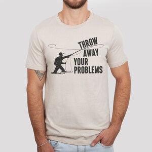 Fly Fishing T-shirt, Fishing Gift for Dad, Mens Fly Fishing Shirt, Fly Fishing Gift, Angling T-shirt, Present for Fisherman, Fishing T-shirt