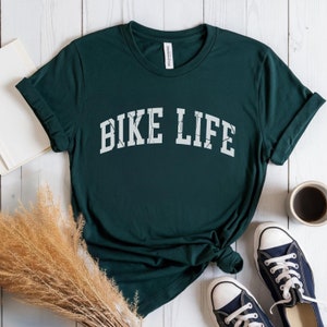 Bike Life Shirt, Gift for Cyclist, Biking Shirt, Cycling Present, Shirt for Cyclist, Cycling Gift Idea, Bike Lover Shirt, Cycling Lover Gift