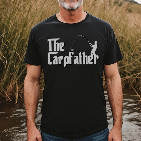 The Carpfather T-shirt, Funny Fishing Shirt, Mens Fishing Shirt, Fishing  Dad Shirt, Humor Angling Shirt, Fisherman Gift, Carp Fishing Shirt 