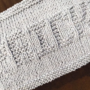 Pr*ck Dishcloth Knitting Pattern